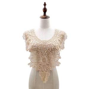 New Design Milk Silk Pearl Beads <strong>Lace</strong> <strong>Collar</strong> L01 - Product Image 4