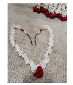 Elegante accesorio para el cabello con jazmín artificial, adorno floral tradicional para moños nupciales, uso festivo y peinados clásicos. - Product Image 5