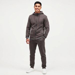 Conjunto Deportivo de Gimnasio al por Mayor para Hombre, 100% Algodón, Lavado Ácido, 2 en 1, con Logotipo Personalizado - Product Image 1
