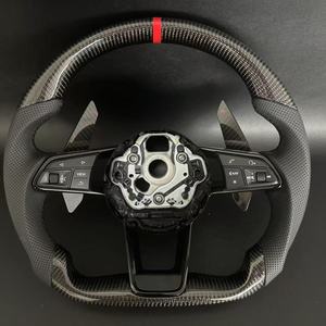 Volant en fibre de carbone personnalisé pour Audi <span class=keywords><strong>RS</strong></span> A1 A3 A4L A5 A6L <span class=keywords><strong>Q3</strong></span> Q5 Q7 A7 Q2 <span class=keywords><strong>Q3</strong></span> S4 S5 S7 8V B8 C7 2007-2021 Accessoires - Product Image 6