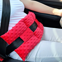 Coussin de soutien portable tricoté et compact pour la récupération post-opératoire, idéal pour la voiture et les voyages, avec sangle de ceinture de sécurité intégrée