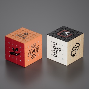 Publicidad personalizada 5x5x5 <span class=keywords><strong>Cubo</strong></span> mágico Logotipo personalizado/Impresión de marca Herramienta de marketing creativa Ideal para ferias comerciales y obsequios - Product Image 2