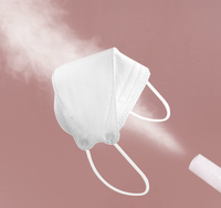 KF94 Masque respiratoire jetable anti-poussière de haute qualité, en tissu soufflé par fusion en forme de poisson, certifié CE, respectueux de la peau.