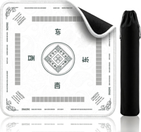 Disponible en stock, table de mahjong de style américain au design classique moderne, résistante à l'eau, silencieuse, anti-bruit, durable