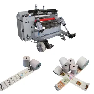 FW Fully Automatic Jumbo Ticket Paper Bill Paper Roll Slitting Rewinding Machine For Thermal Paper