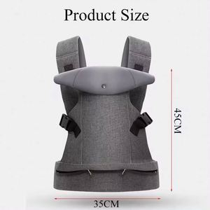 Muestra gratuita 2024 Nueva llegada Bolso portabebés informal ergonómico transpirable gris - Product Image 2