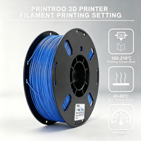 Filament PVB PRINTROO 1,75 mm 1 kg Transparent Alimentation Stable Faible Résidu pour Pièces de Prototype Industriel