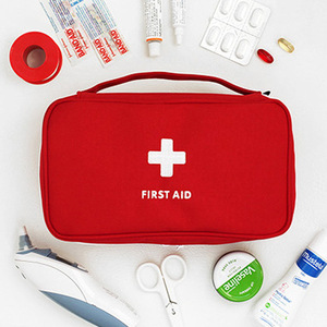 REKWAY <span class=keywords><strong>XT</strong></span>-083 Bolsa de Primeros Auxilios Portátil de Poliéster para Mujer, Bolsa Médica Pequeña para Viajes, Estuche para <span class=keywords><strong>Pastillas</strong></span> Promocional - Product Image 1