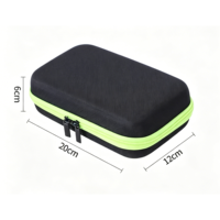 Estuche de Viaje Portátil Impermeable Personalizado de EVA para Afeitadora, Bolsa Rígida para Afeitadora Philips OneBlade con Cierre