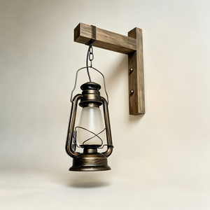 Rustic Farmhouse <b>Wall</b> Lamp Vintage Hanging Lantern <b>Sconce</b> Warm <b>Light</b> Indoor Outdoor Decorative Lighting - Product Image 2