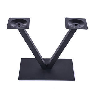 Bảng cơ sở tùy chỉnh công nghiệp cổ điển khung gỗ Bảng bảng Bảng chân cơ sở sắt kim loại ăn trestle nhà hàng - Product Image 1