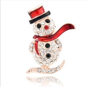 НОВАЯ РОЖДЕСТВЕНСКАЯ Брошь со стразами, булавки в 2020, дизайнерские броши и булавки в Европе и Америке - Product Image 3