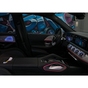 Juego de 5 Luces LED Ambientales para Auto, 64 Colores, para Mercedes-Benz GLE/GLS (W167) 2020-2025, Accesorios de Iluminación Ambiental - Product Image 3