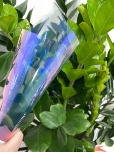 Film teinté pour vitres de voiture, effet caméléon rouge violet, 70% 80% 85% PET, anti-UV, anti-explosion, pour pare-brise avant - Product Image 2