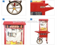 Machine à pop-corn sucrée commerciale Machine à pop-corn industrielle avec chariot Offre Spéciale Chine Guangzhou Machine à pop-corn automatique de table