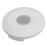 Sensor Gerak LED Betterlux PIR untuk Plafon 220V Maks. 6m 2000/1000W IP20 Putih Otomatis Nyalakan/Matikan 10-7 menit