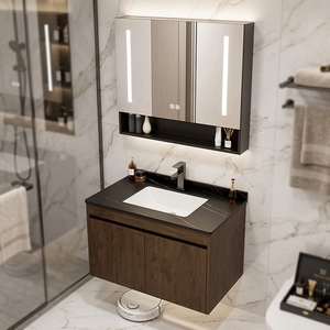 Mueble de Baño Personalizado, Muebles de Baño Modernos de Fábrica, Mueble de Baño con Lavabo - Product Image 2