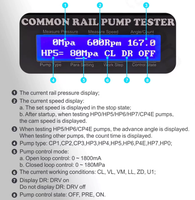 Testeur de pompe à injection Common Rail Diesel CRP890