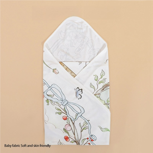 بطانية أطفال من الخيزران-بطانية قماط مقاومة للحساسية وتهوية لحديثي الولادة ، فراش حضانة عضوي (OEM/ODM) - Product Image 2