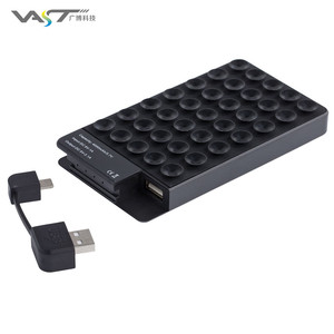 mayor de <span class=keywords><strong>la</strong></span> venta caliente 4000 mAh multifuncional banco de potencia con tonto ¡Titular de teléfono y 2 en 1 Cable incorporado! - Product Image 3