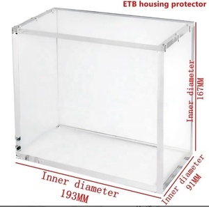 EMB Acrylic Trường Hợp Elite Huấn Luyện Viên Hộp Bảo Vệ Hiện Đại 5Mm Dày Rõ Ràng Acrylic Từ Đóng Cửa Dễ Dàng Top Tải Tương Thích Pokemon - Product Image 2