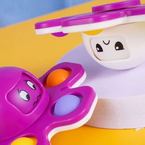 Jouet anti-stress et anti-anxiété, spinner à bulles, pieuvre changeante de visage, vente en gros - Product Image 5