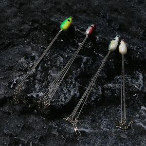 Kit de 5 señuelos giratorios para pesca en aguas medias de Alabama, para la pesca de lubina. - Product Image 1