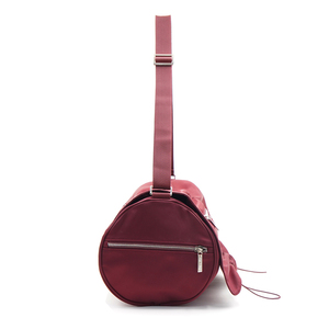 Nouveau sac à bandoulière bordeaux tendance en nylon contaminé, fabriqué en Corée pour l'exportation - Product Image 4