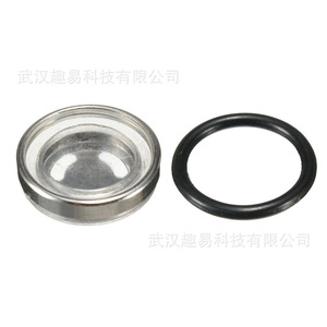 Electric Scooter Brake Oil Sight Glass 10mm 12mm 14mm 18mm Metal <b>Rubber</b> <b>Ring</b> Disc Brake Easy Install - Product Image 2