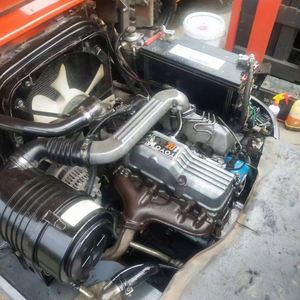 Moteur japonais d'origine 6F 2.5T 3T pour chariot élévateur diesel d'occasion, cadre à trois portes, hauteur de levage 3m, petit modèle pour FD25 FD30, bon état - Product Image 6