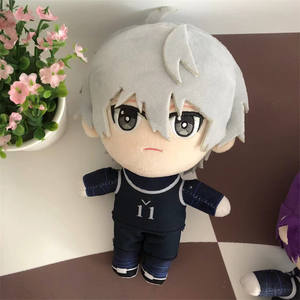 3 estilos 20CM <span class=keywords><strong>Blue</strong></span> <span class=keywords><strong>Lock</strong></span> Plush Isagi Yoichi Chigiri Hyoma muñeco de peluche Anime peluche niños juguete - Product Image 6