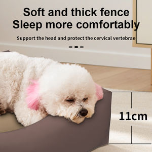 Cama de Lujo para Gatos Prodigy PTN03 - Felpa Afelpada con Laterales Altos, Nido Acogedor para Gatitos y Gatos Adultos - Product Image 4