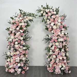 Bruiloft Decoratie Simulatie Bloem Boog Bloemen Decoratie Bruiloft Achtergrond Fotografie Rekwisieten Bruiloft Bloem Boog