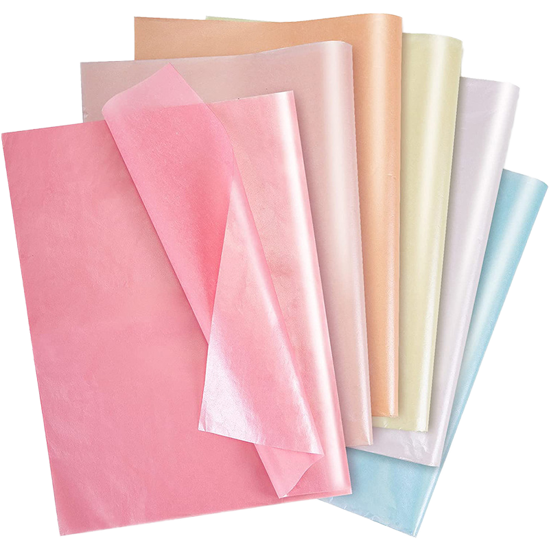 Wholesale Eco-Friendly Colored Packaging Paper 100% Virgin Pulp Customizable for Logo Printing Gift & Clothing Packaging
