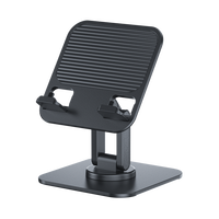 Support de tablette portable réglable, rotatif à 360 degrés, pliable, réglable en hauteur, pour iPad, pour tablette PC, bureau
