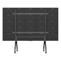 Écran LED HD ultra-mince d'intérieur de 136 163 pouces Smart TV P0.9 P1.5 P1.8 COB Mobile tout-en-un Salle de conférence de mur vidéo LED