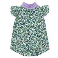 Robe d'été décontractée florale colorée de haute qualité en coton respirant pour chats – Vêtements pour animaux de compagnie