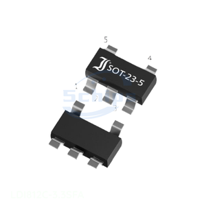 Composants électroniques en ligne : Gestion de l'alimentation (PMIC) SC 74A, SOT 753 LDI812C-3.3SFA, VR SOT 23 5 16V 3.234V 3.366V 85 O - Product Image 1