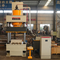 Machine de presse à chaud de moulage de couverture de gouttière de drainage en matériau composite de type U de gouttière de drainage en résine