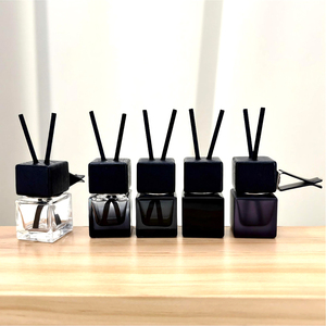 8ml Fireless Aromatherapy Glass Bottle Screw Cap Screen Printed <strong>Reed</strong> <strong>Diffuser</strong> Ready <strong>for</strong> Hotel Interior Decoration Essential Oil - Product Image 1