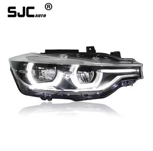 SJC Auto voiture accessoires phare modifié Angel Eye LED feux diurnes pour BMW série 3 F30 F35 2012-2018 phare - Product Image 4