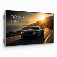 Pantalla Digital LCD IPS de 85 Pulgadas Personalizada, Montada en Pared, con Pantalla Táctil Infrarroja, 4K, para Publicidad, Alto Contraste