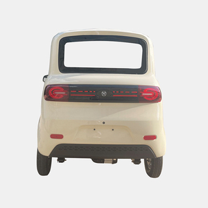 Voiture électrique mini-coupé fermée à 4 roues, traction avant, sièges en cuir R16, intérieur lumineux, caméra de recul, galerie de toit métallique, vente chaude - Product Image 6