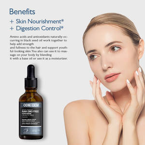 Sérum de croissance des <span class=keywords><strong>cheveux</strong></span> à l'huile de graine noire ordinaire, sérum de soins de la peau pour l'élimination des cicatrices d'acné, vente en gros - Product Image 4