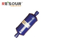 Filtre déshydrateur liquide RESOUR EK pour réfrigérants R22 R410A R404A, pièces de réfrigération, filtre déshydrateur en cuivre haute pression 680 psig pour CVC, EK-083S