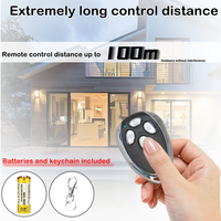Nuevo Control remoto inalámbrico RF 315MHz Clon Alarma de respaldo Llave de puerta remota Duplicado Control remoto