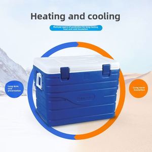125L Large Capacity Commercial Insulated Fresh Food Cooler <b>Boxes</b> Cold Chain Delivery Catering Food <b>Storage</b> Plastic Cooler Box - Product Image 4
