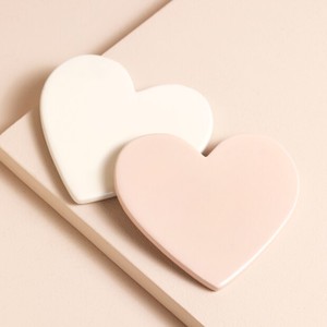 Graziosi sottobicchieri in ceramica a forma di cuore a forma di cuore con stampa uv design coppa in ceramica sottobicchieri custom miglior regalo per i tuoi cari - Product Image 6