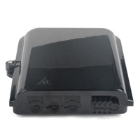 Boîtier ODP 8 cœurs FTTH FAT, étanche IP65, pour montage mural extérieur, boîtier de distribution de fibre optique 8 cœurs, mini boîtier de répartition PLC, terminal