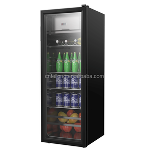 230L SL-230 MEILLEURE étagère en acier d'approvisionnement d'usine 110V R134a Mini <span class=keywords><strong>réfrigérateur</strong></span> transparent à porte unique pour boissons et vin - Product Image 6